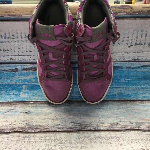 2012 Womens Adidas Q32853 Top Court Size 10 - Picture 5 of 12